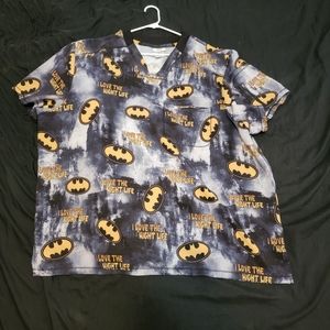 Tooniforms batman scrub top
